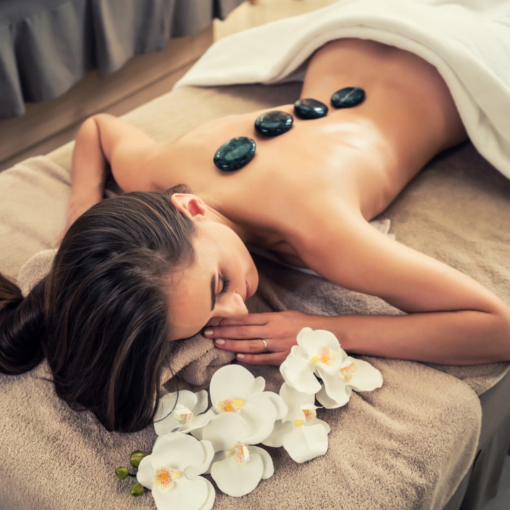 Spa massage at Glafki accommodation on Tinos